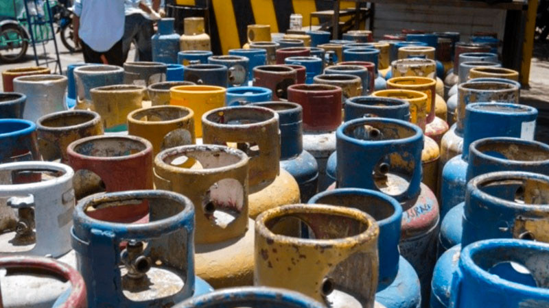 Precio promedio de gas LP es de 18.56 pesos por kilo en cilindro, en México